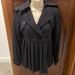 BAILEY 44 AMAZING BLACK PLEATED JACKET